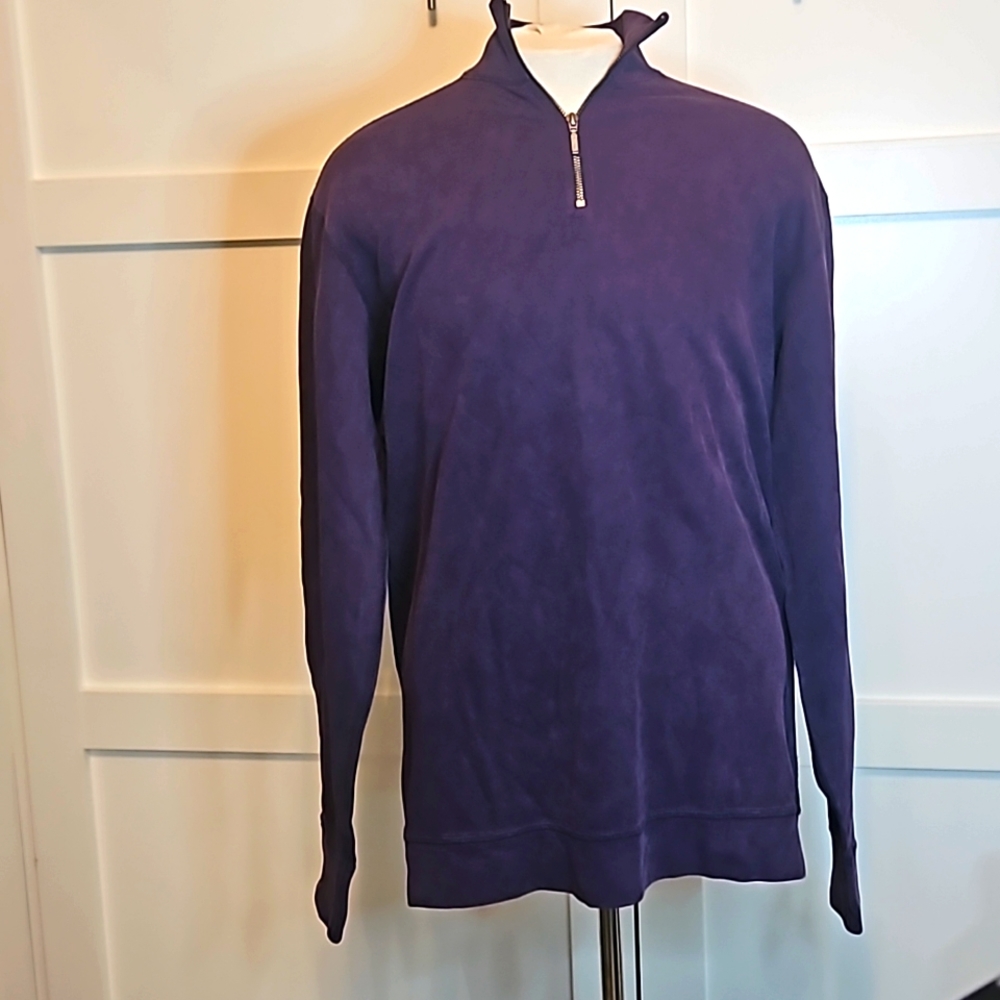 Agave Quarter Zip Sweater